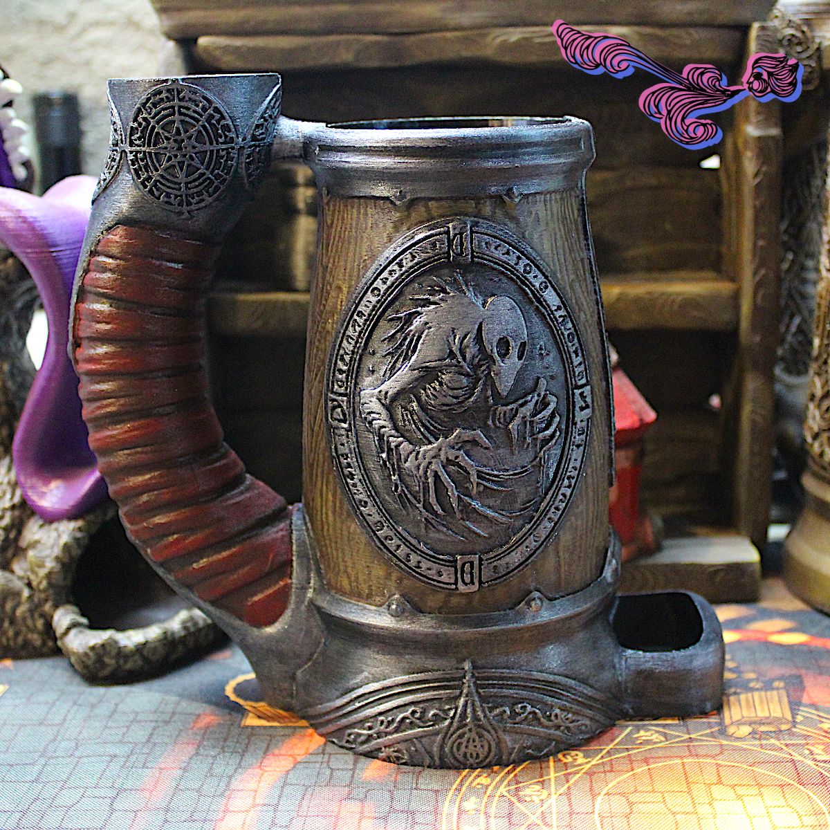 Portalatas torre de dados: Nigromante (Modelo 1) 3